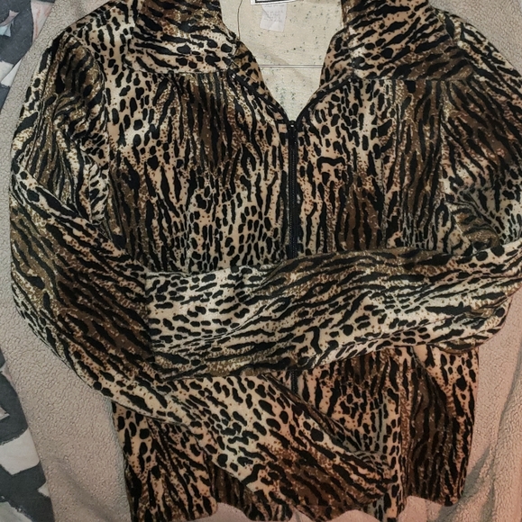 Furry Jacket with Front Full Zip - Picture 2 of 4